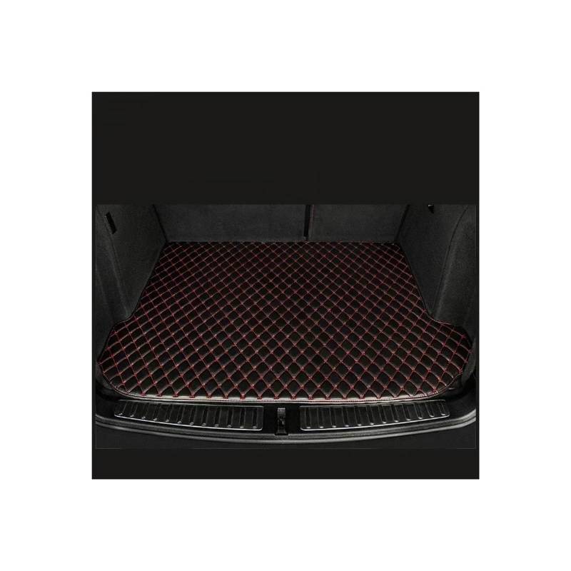 Trunk Mat Kofferraummatten Für Cruze Für Limousinen 2014 2013 2012 2011 2010 2009 Kofferraumwanne Cargo Foot Pads Produkte Teile Kofferraumwanne(Black with Red) von ASFDSG