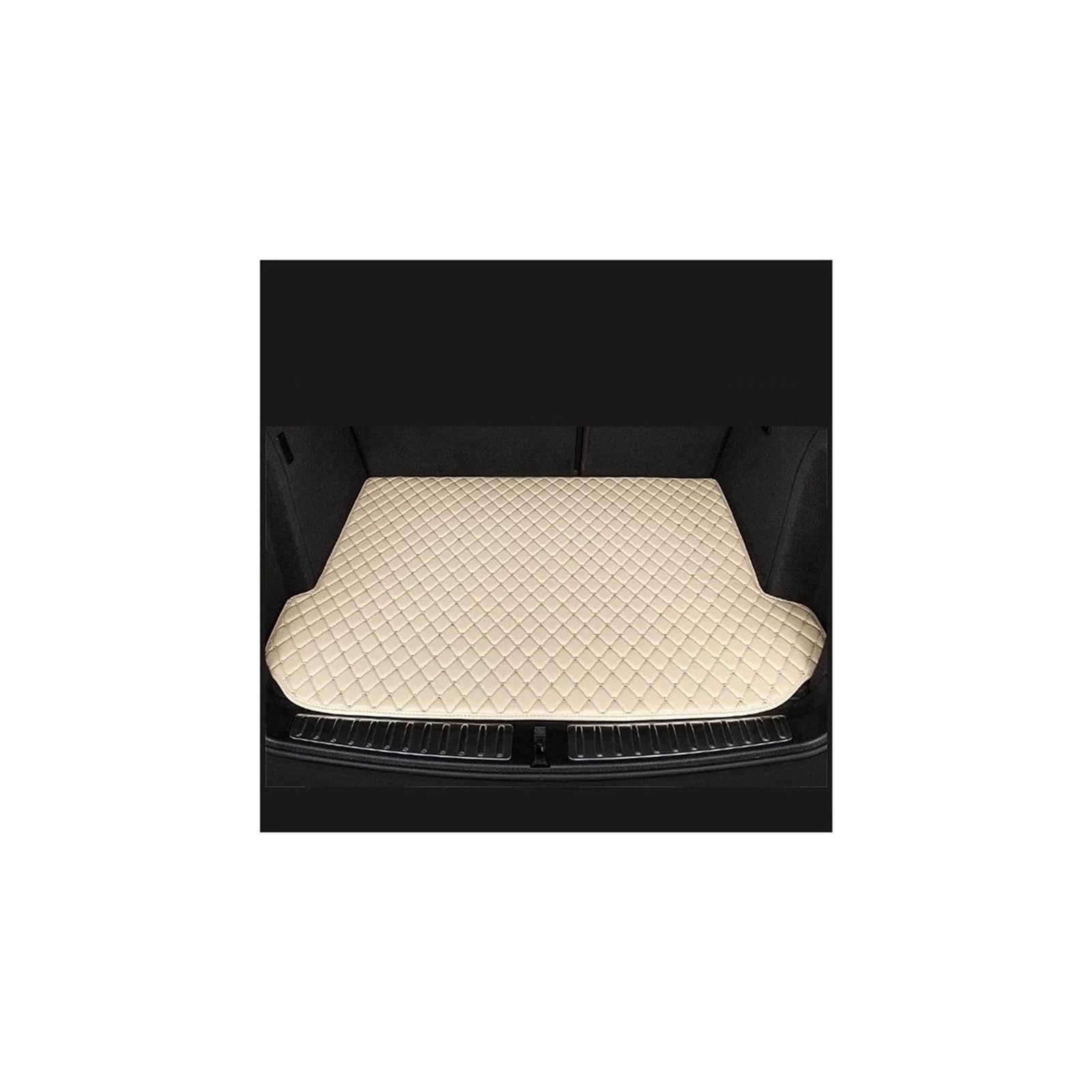 Trunk Mat Kofferraummatten Für ENP1 2022 2023 2024 Deckt Cargo-Liner-Teppich Ab Auto-Innenausstattung Kofferraumwanne(Beige) von ASFDSG