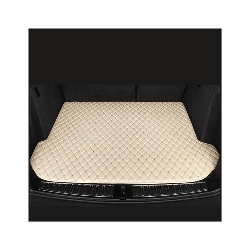Trunk Mat Kofferraummatten Für HR-V Für HRV 2023 Kofferraumwanne Laderaumwanne Cargo-Fußpolster Zubehör Produkt Kofferraumwanne(Beige) von ASFDSG