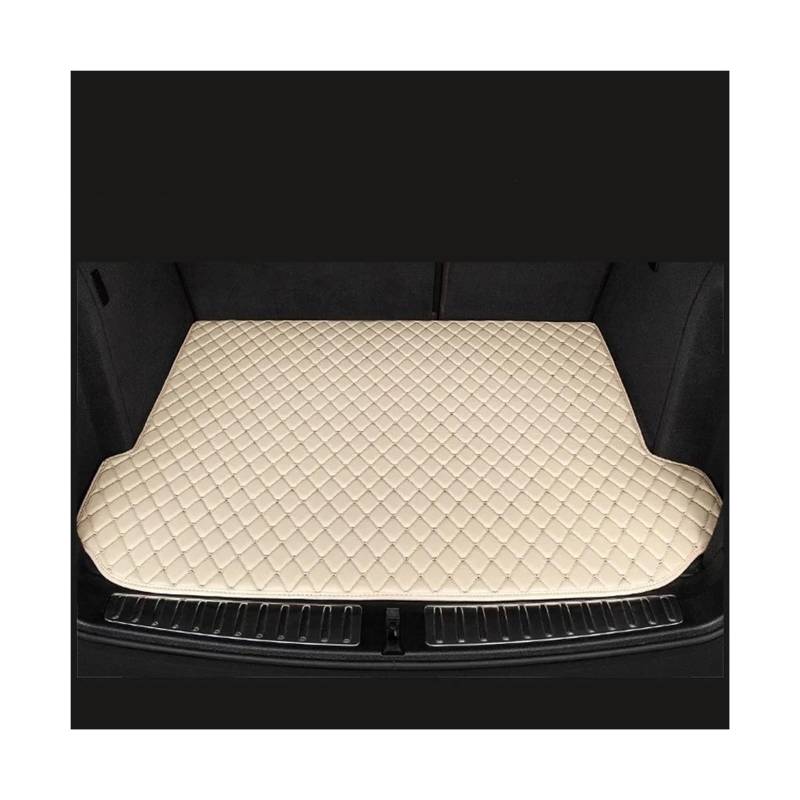 Trunk Mat Kofferraummatten Für Hyundai Für Equus 2013 2012 2011 2010 2009 Kofferraumwanne Frachtfußpolster Zubehör Produkte Teile Kofferraumwanne(Beige) von ASFDSG