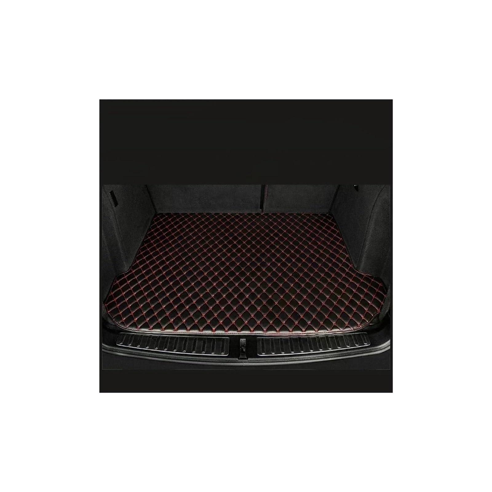 Trunk Mat Kofferraummatten Für Mazda CX-5 CX5 CX 5 2016 2015 2014 2013 Cargo-Liner Auto-Innenausstattung Ersatzteppiche Fahrzeugabdeckung Kofferraumwanne(Black with Red) von ASFDSG
