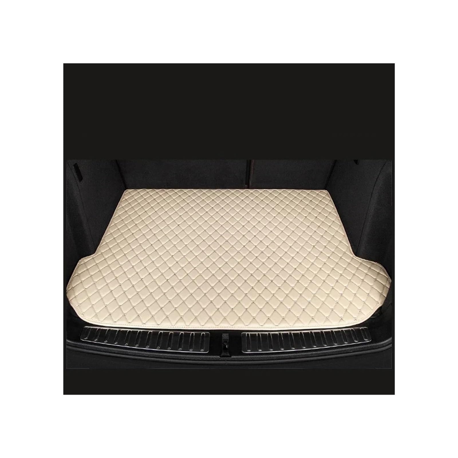 Trunk Mat Kofferraummatten Für Skoda Für Octavia 2021 Kofferraumwanne Laderaumwanne Laderaumwanne Zubehör Schutz Staubdichte Abdeckungen Kofferraumwanne(Beige) von ASFDSG
