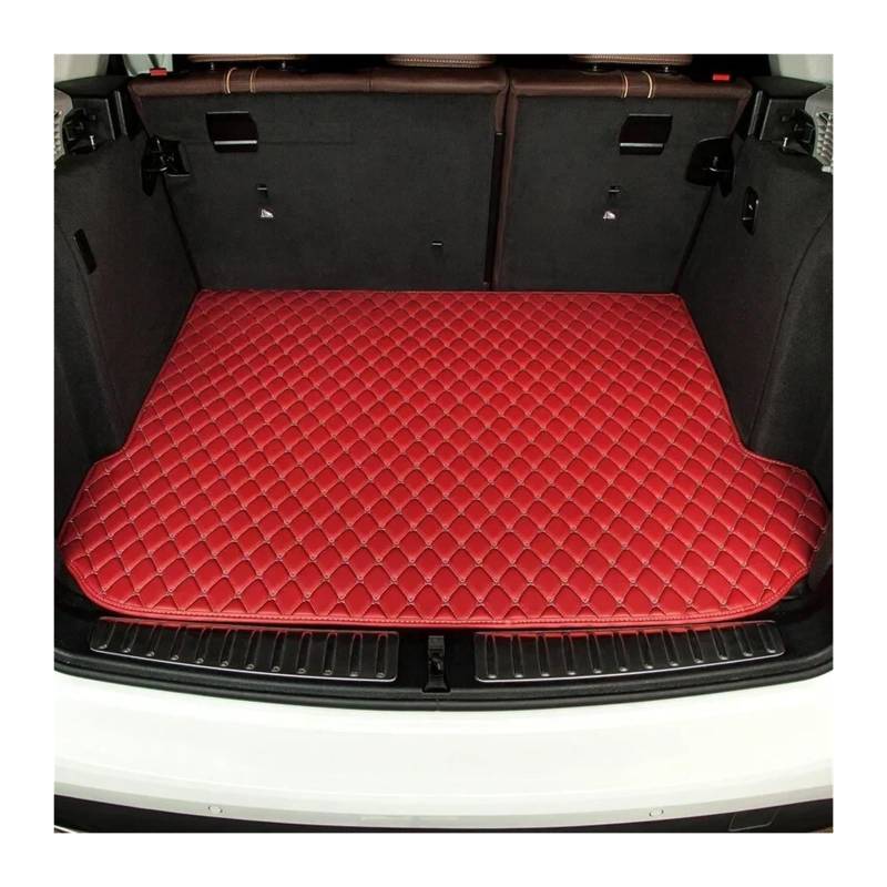 Trunk Mat Stilvolle Kofferraummatten Für F45 2er F46 F22 F23 Innenraum Autozubehör Kofferraumwanne(Rot) von ASFDSG