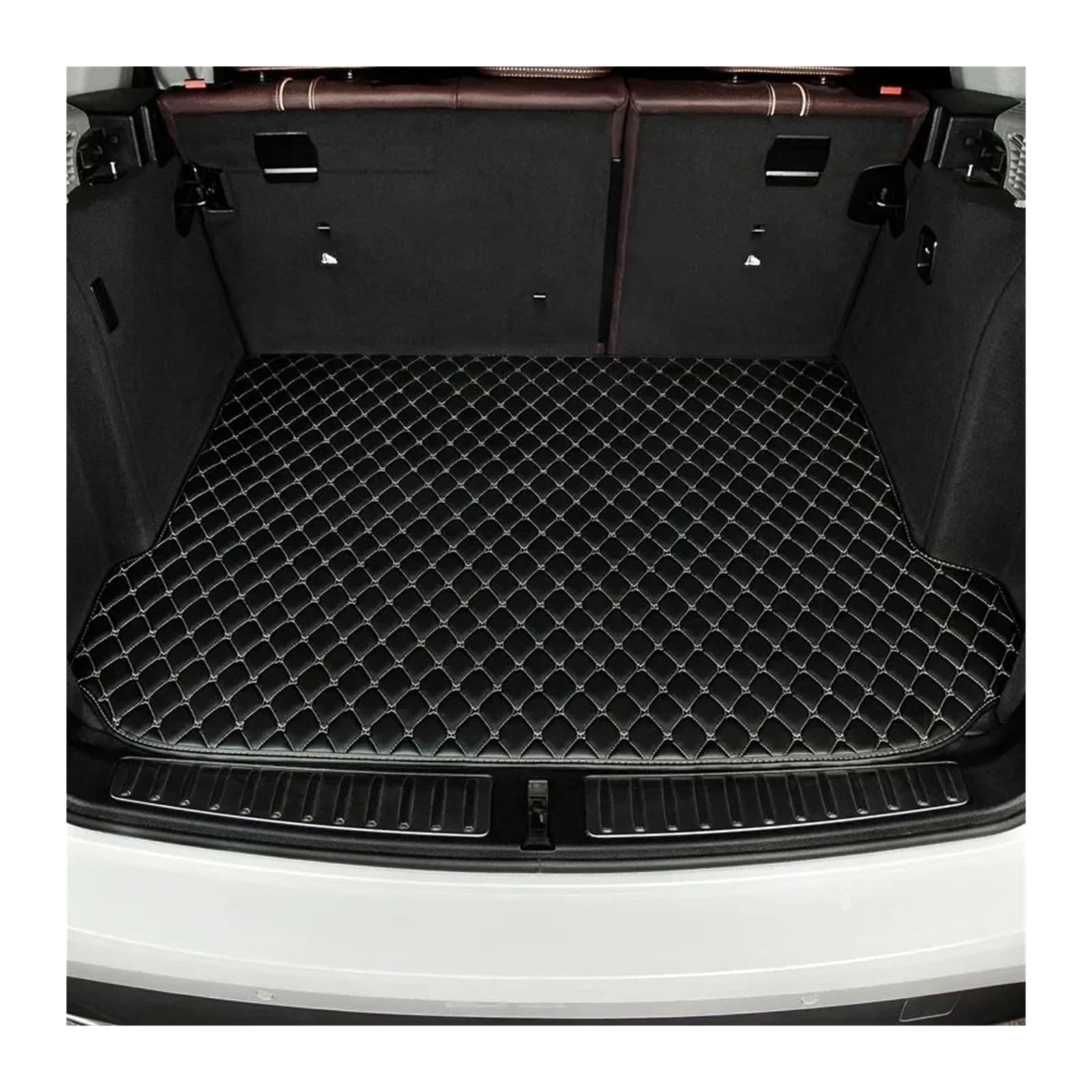 Trunk Mat Stilvolle Kofferraummatten Für F45 2er F46 F22 F23 Innenraum Autozubehör Kofferraumwanne(Schwarz) von ASFDSG