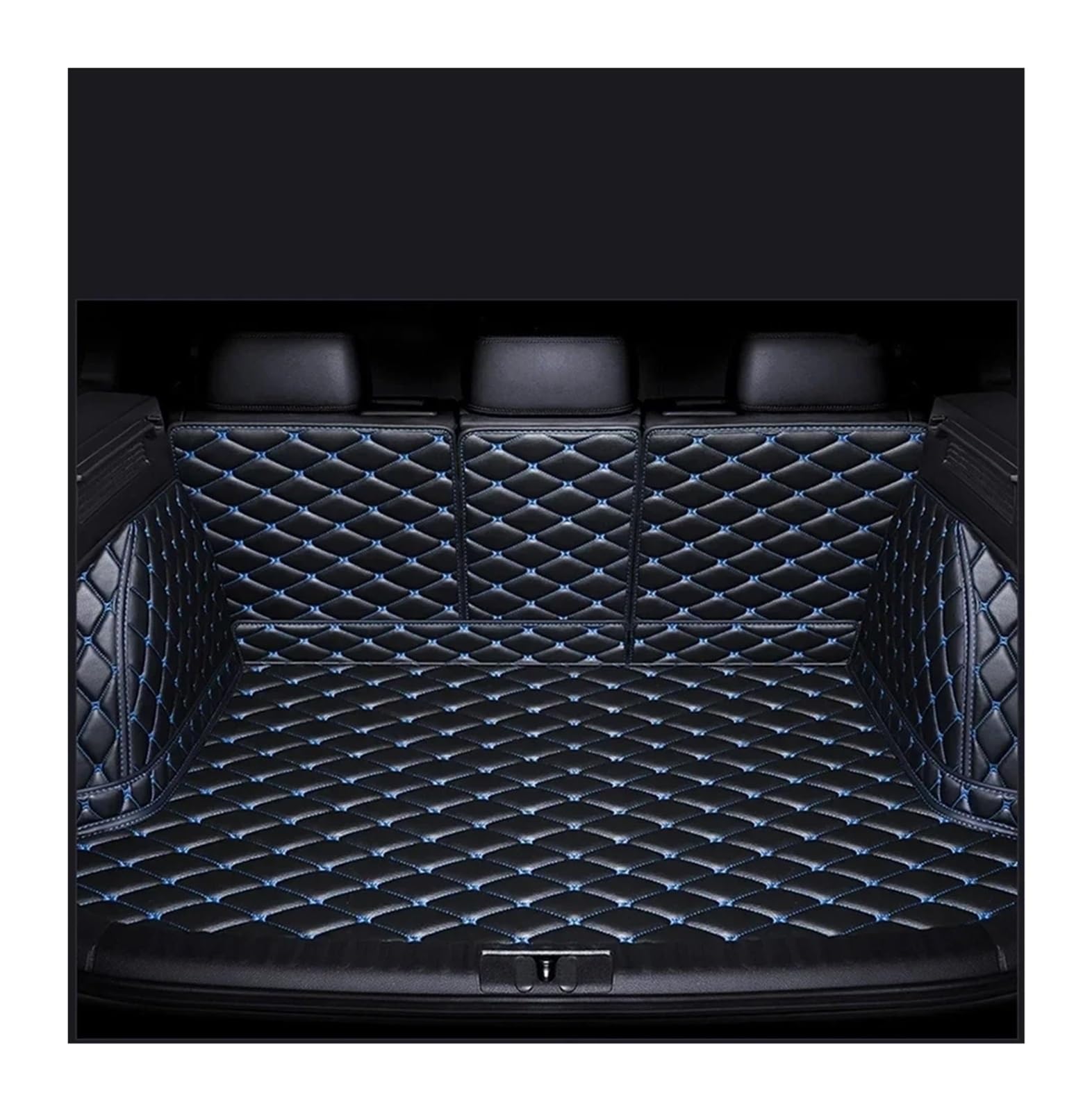 Trunk Mat Vollständige Abdeckung Kofferraummatten Für Toyota Für Alphard 2015-2022 2011-2014 Für FJ Für Cruiser Innendetails Autozubehör Kofferraumwanne(Black Biue line) von ASFDSG