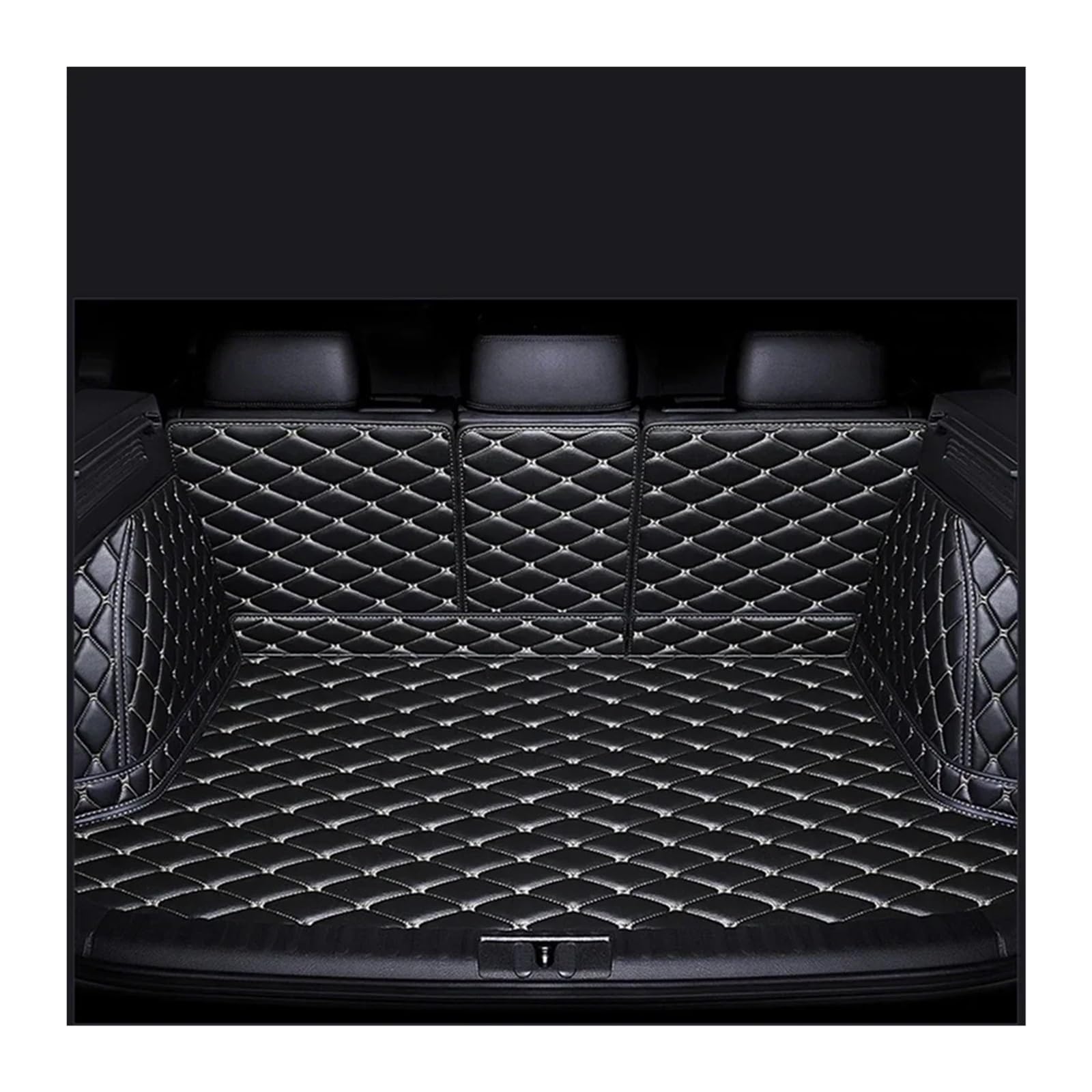 Trunk Mat Vollständige Abdeckung Kofferraummatten Für Toyota Für Alphard 2015-2022 2011-2014 Für FJ Für Cruiser Innendetails Autozubehör Kofferraumwanne(Black Rice line) von ASFDSG