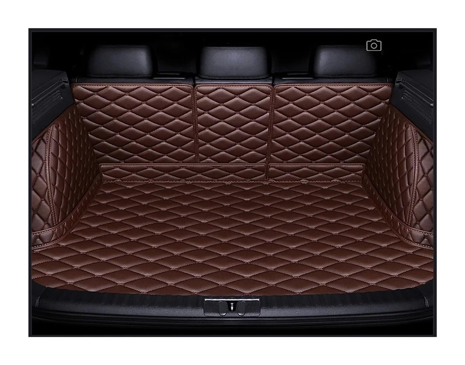 Trunk Mat Vollständige Abdeckung Kofferraummatten Für Toyota Für Alphard 2015-2022 2011-2014 Für FJ Für Cruiser Innendetails Autozubehör Kofferraumwanne(Braun) von ASFDSG