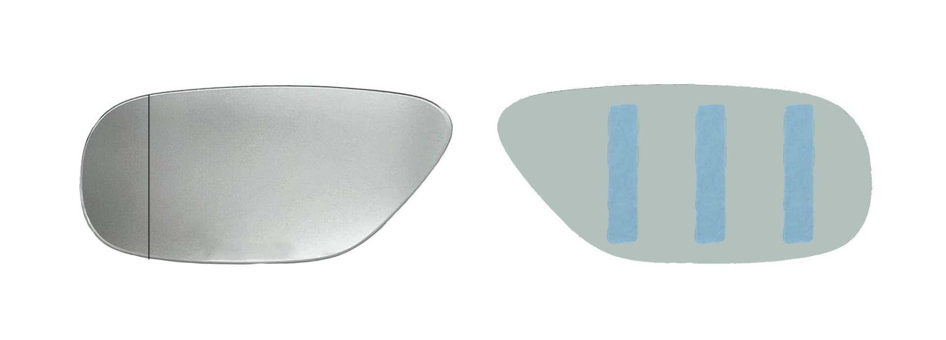 ASG Technik Außenspiegel Spiegelglas Ersatzglas Motorrad kompatibel mit Ducati 748-916 - 996-998 ab Baujahr 1994-2004 ASG Technik Außenspiegel Spiegelglas Ersatzglas Motorrad kompatibel mit Ducati 748-916 - 996-998 ab Baujahr 1994-2004 von ASG Technik