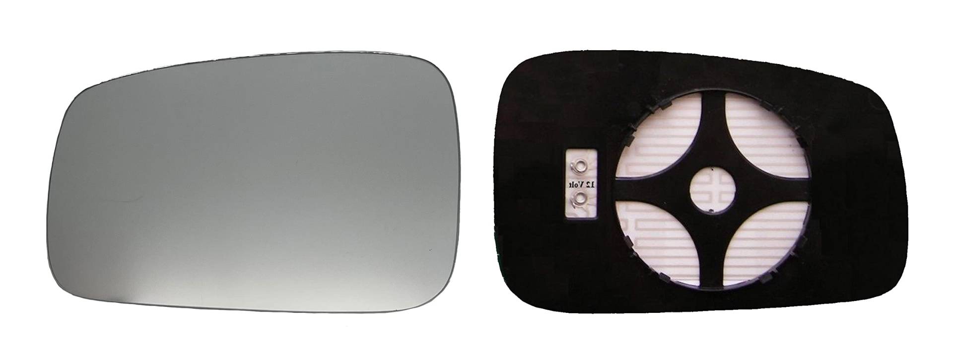 ASG Technik Außenspiegel Spiegelglas Ersatzglas kompatibel mit Kia Sorento ab Baujahr 2002-2006 von ASG Technik