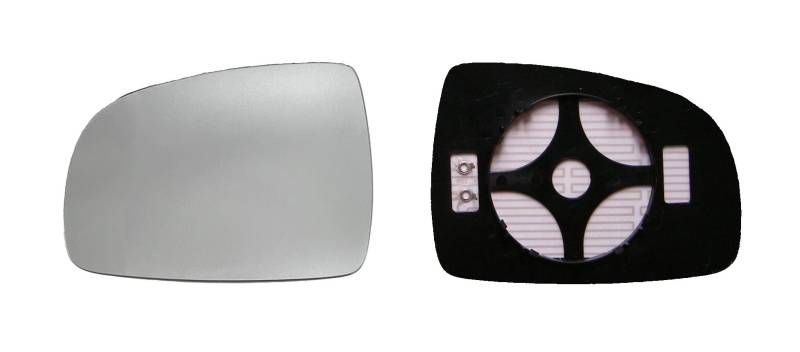 ASG Technik Außenspiegel Spiegelglas Ersatzglas kompatibel mit Nissan Note ab Baujahr 2005-2009 (nur bis Baujahr 2009) von ASG Technik