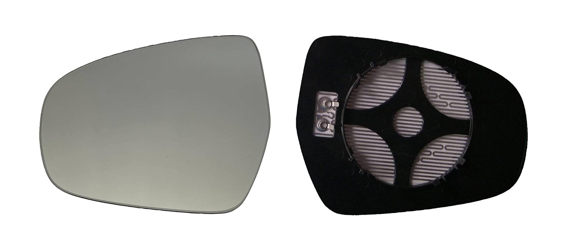 ASG Technik Außenspiegel Spiegelglas Ersatzglas kompatibel mit Suzuki Vitara LY ab Baujahr 2015-2022 von ASG Technik