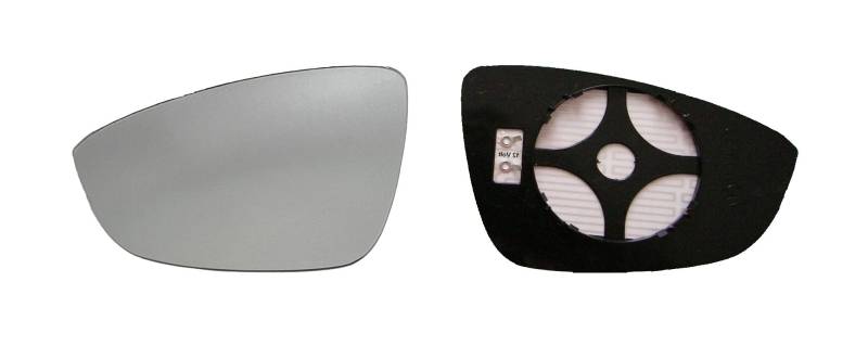 ASG Technik Außenspiegel Spiegelglas Ersatzglas kompatibel mit VW New Beetle ab Baujahr 2011-2019 von ASG Technik