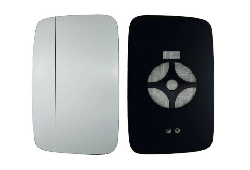 ASG Technik Außenspiegel Spiegelglas Ersatzglas kompatibel mit VW T5 Pritsche ab Baujahr 2005-2009 von ASG Technik