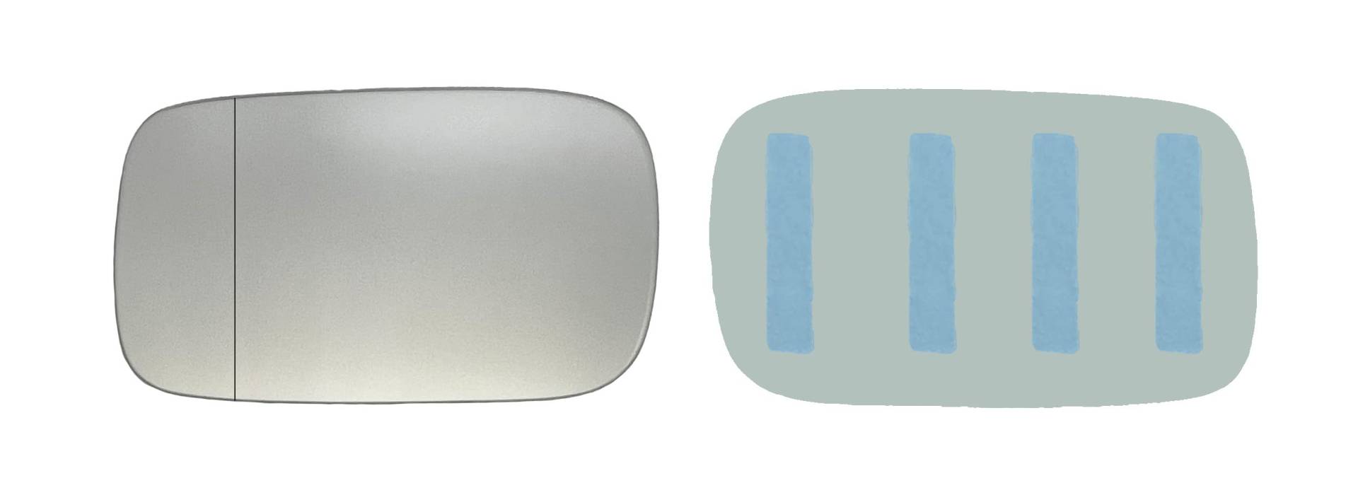 ASG Technik Außenspiegel Spiegelglas Ersatzglas kompatibel mit Volvo V50 ab Baujahr 2003 ASG Technik Außenspiegel Spiegelglas Ersatzglas kompatibel mit Volvo V50 ab Baujahr 2003 von ASG Technik