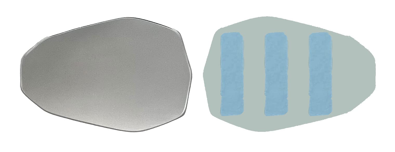 ASG Technik Spiegelglas Ersatzglas kompatibel mit Motorrad Firma Highsider Victory ASG Technik Spiegelglas Ersatzglas kompatibel mit Motorrad Firma Highsider Victory von ASG Technik