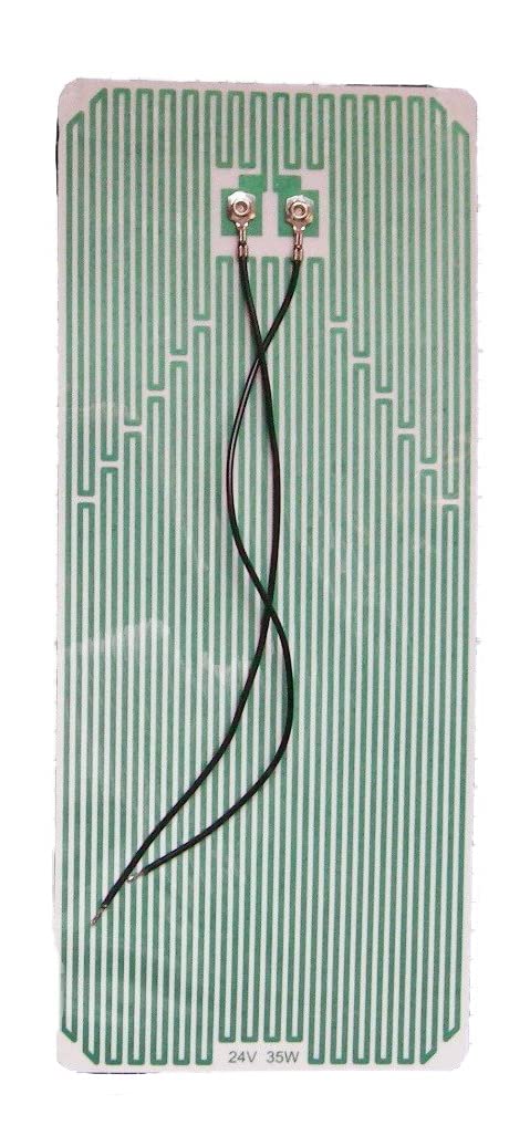 ASG Technik Spiegelheizung/Heizfolie mit Kabel, selbstklebende Beschichtung für einfache Montage, 30 Watt, 24 Volt Breite 148 mm x Höhe 342 mm, Niedervolt, 30-40 Grad, Frostschutz, LKW, PKW ASG Technik Spiegelheizung/Heizfolie mit Kabel, selbstklebende Beschichtung für einfache Montage, 30 Watt, 24 Volt Breite 148 mm x Höhe 342 mm, Niedervolt, 30-40 Grad, Frostschutz, LKW, PKW von ASG Technik