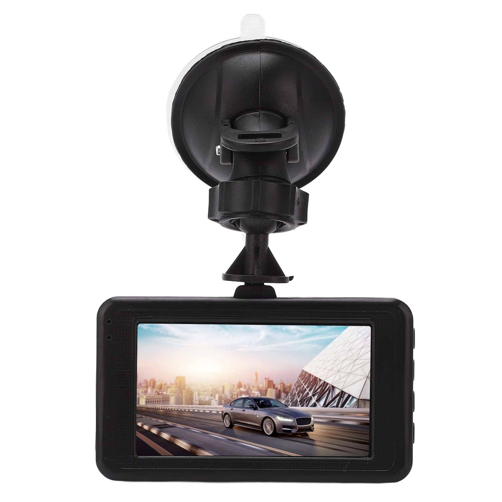 3-Zoll-LCD-Auto-Dash-Kamera, HD-Dash-Cam-Winkelobjektivaufnahme, Cam-Bewegungserkennung 120 ° Weitwinkel-USB-Lade-HD-DVR-Videorecorder für Auto von ASHATA