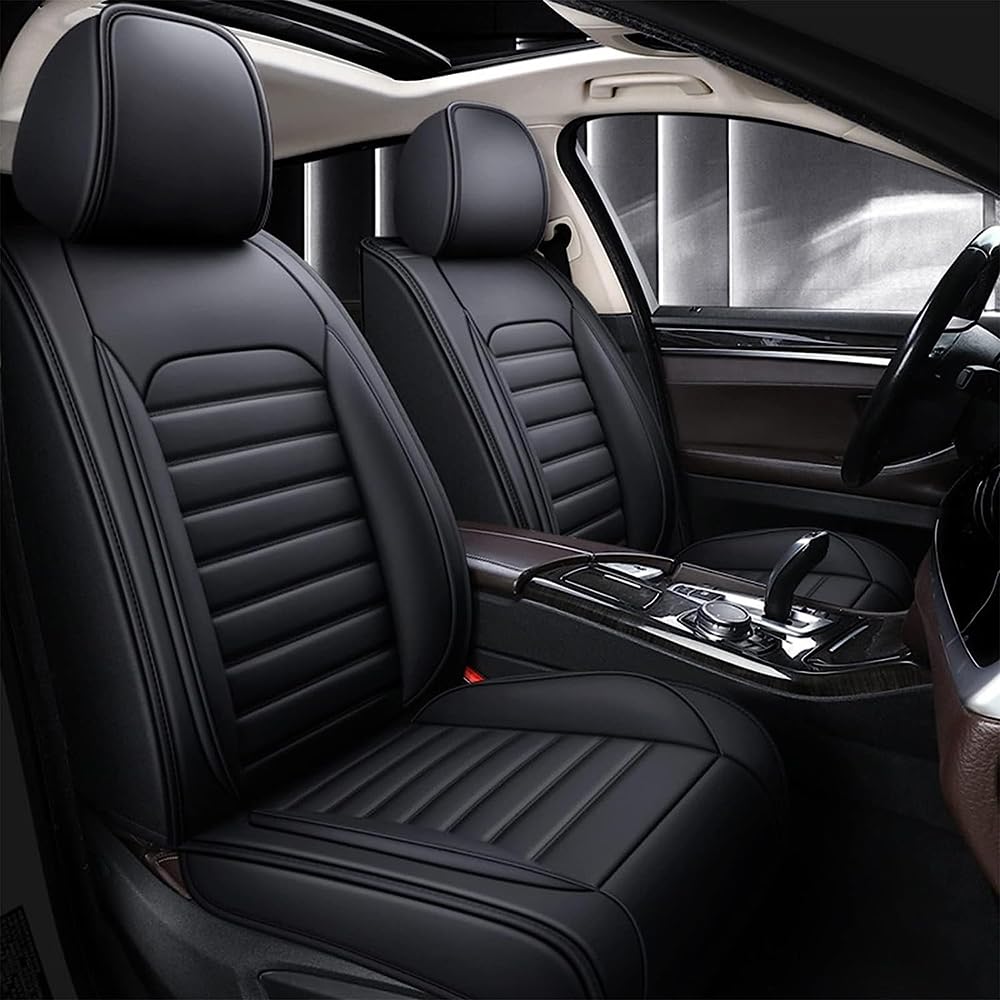 ASHFIT Auto Sitzbezüge Set, Für Ford Kuga III 2019 2020 2021 2022 2023 Vorn und Hinten 5 Sitze, Kompletter Satz Universal-Ledersitzbezüge,A ASHFIT Auto Sitzbezüge Set, Für Ford Kuga III 2019 2020 2021 2022 2023 Vorn und Hinten 5 Sitze, Kompletter Satz Universal-Ledersitzbezüge,A von ASHFIT