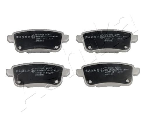 ASHIKA Bremsbeläge Satz Bremsklötze Bremssteine Set Hinten 51-00-0704 ASHIKA Bremsbeläge Satz Bremsklötze Bremssteine Set Hinten 51-00-0704 von ASHIKA