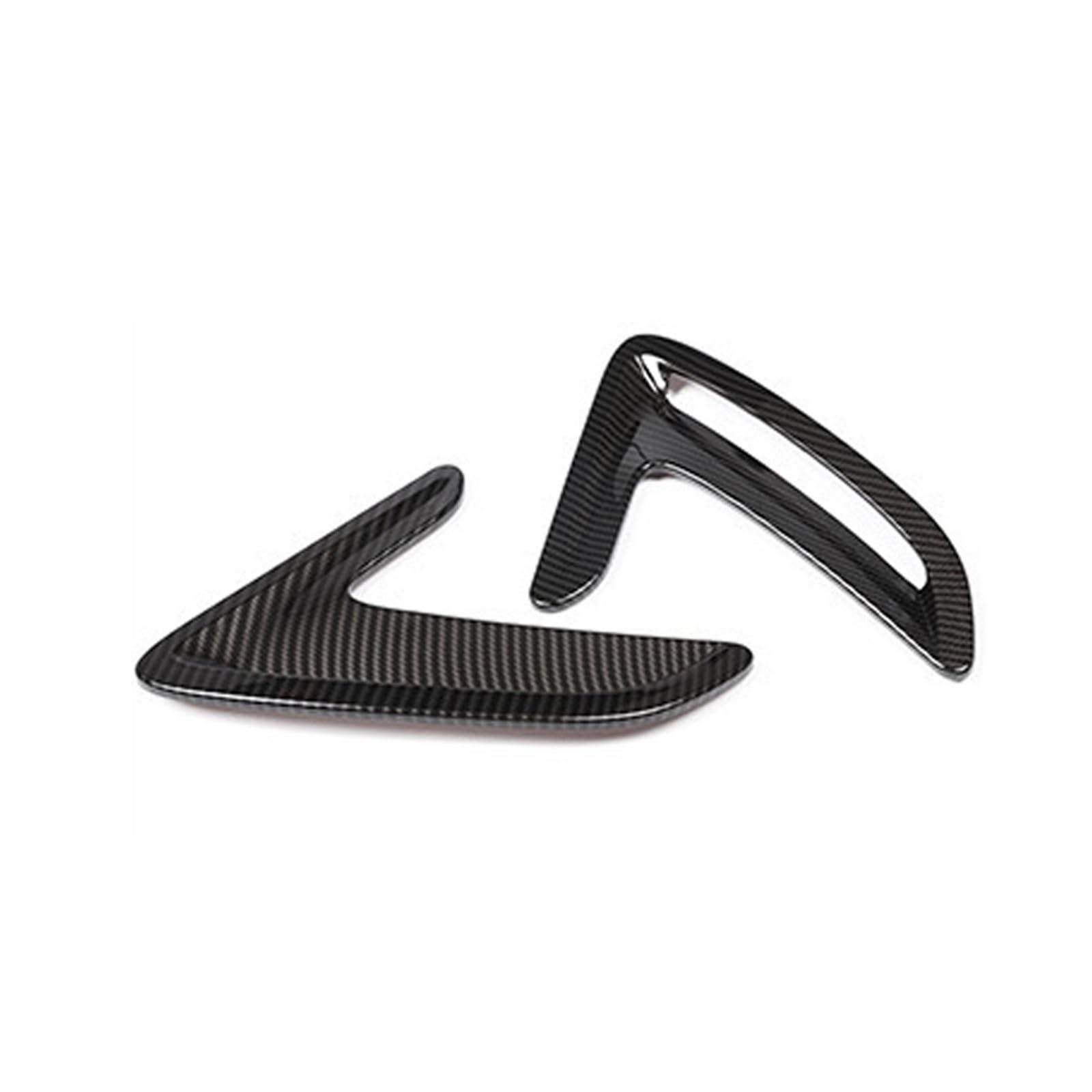ASHILD Auto Außen Lufteinlässe Für B&MW Für 3 Für GT Für F34 2013-2017 Auto Seite Vent Air Flow Kotflügel Aufkleber (Farbe : Carbon Fiber) von ASHILD