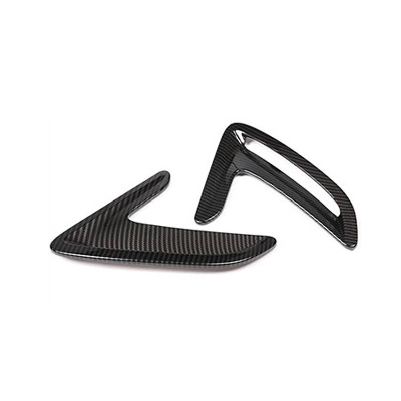ASHILD Auto Außen Lufteinlässe Für B&MW Für 3 Für GT Für F34 2013-2017 Auto Seite Vent Air Flow Kotflügel Aufkleber (Farbe : Carbon Fiber) von ASHILD