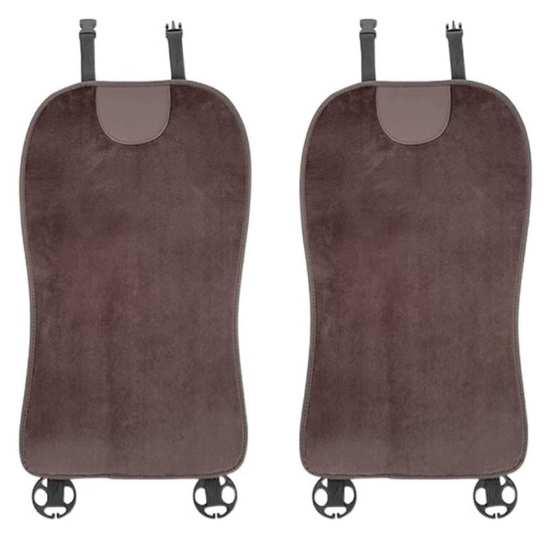 ASHILD Auto Sitzbezüge Für M&ercedes Für B&ENZ AMG W204 W205 W203 W211 W212 W213 W201 W210 W124 W126 Auto Schützen Sitzbezug Rückenlehne Pad Kissen(Braun,2Pcs) von ASHILD