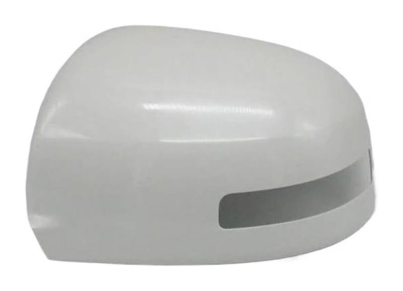 Abdeckungen Seitenspiegel Für M&ITSUBISHI ASX Für Outlander 2010-2023 Auto Abdeckung Äußere Rückspiegel Abdeckung Flügel Tür Seite Gehäuse Rahmen Shell Kappe Deckel(Weiß,Left) von ASHILD