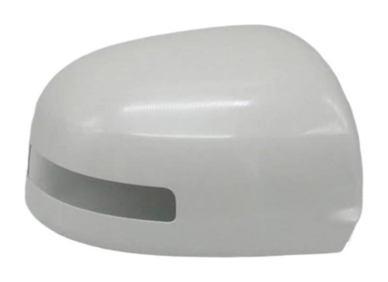 Abdeckungen Seitenspiegel Für M&ITSUBISHI ASX Für Outlander 2010-2023 Auto Abdeckung Äußere Rückspiegel Abdeckung Flügel Tür Seite Gehäuse Rahmen Shell Kappe Deckel(Weiß,RIGHT) von ASHILD