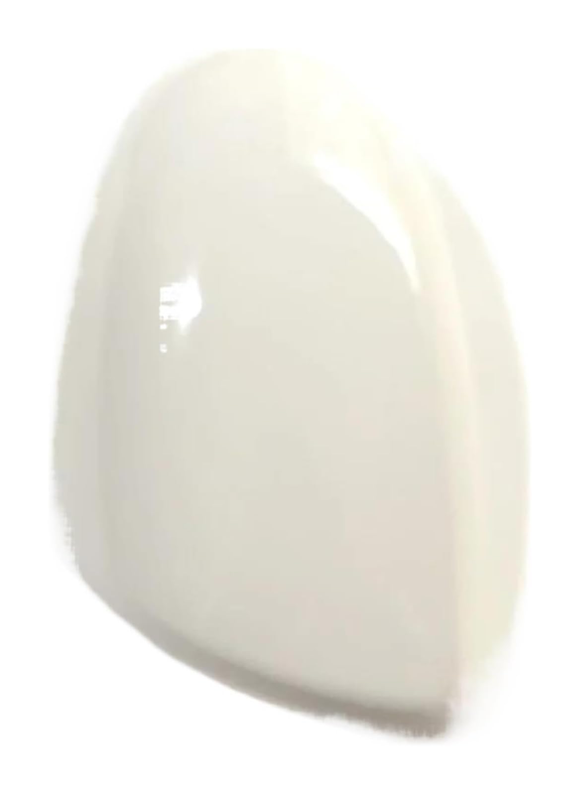 Abdeckungen Seitenspiegel Für Mazda 2 Für Mazda 3 1,6 2008-2012 Rückspiegel Schalen Auto Seite Flügel Spiegel Shell Gehäuse Kappe Lackiert(Weiß,Left) von ASHILD