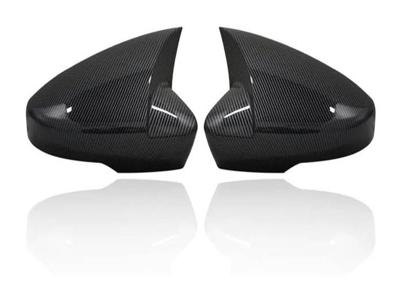 Abdeckungen Seitenspiegel Für Octavia Mk3 A7 5E 2014-2019 Auto Rückspiegel Abdeckungen Seite Flügel Spiegel Kappen Ersatz Abdeckungen Auto Spiegel(Carbon Fiber Pattern) von ASHILD