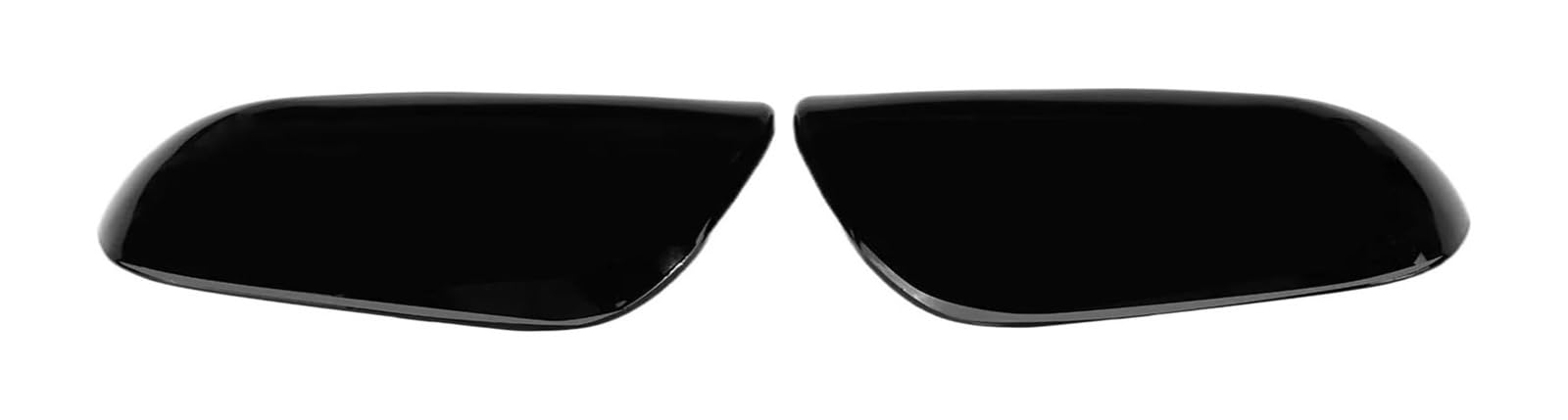 Abdeckungen Seitenspiegel Für T&oyota Für Yaris 2007-2011 Für Prius 2004-2009 Rückspiegel Abdeckung Cap Auto Rück Fall Trim Abdeckungen Spiegel(Glossy Black) von ASHILD