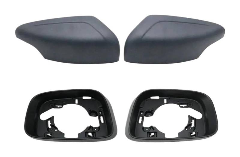 Abdeckungen Seitenspiegel Für Volvo XC60 2009-2013 Äußeres Links Rechts Rückspiegel Abdeckkappe Set Gehäuse Schalen Außen Seite Flügel Spiegel Abdeckung Kappe Rahmen(Unpainted,4PCS) von ASHILD