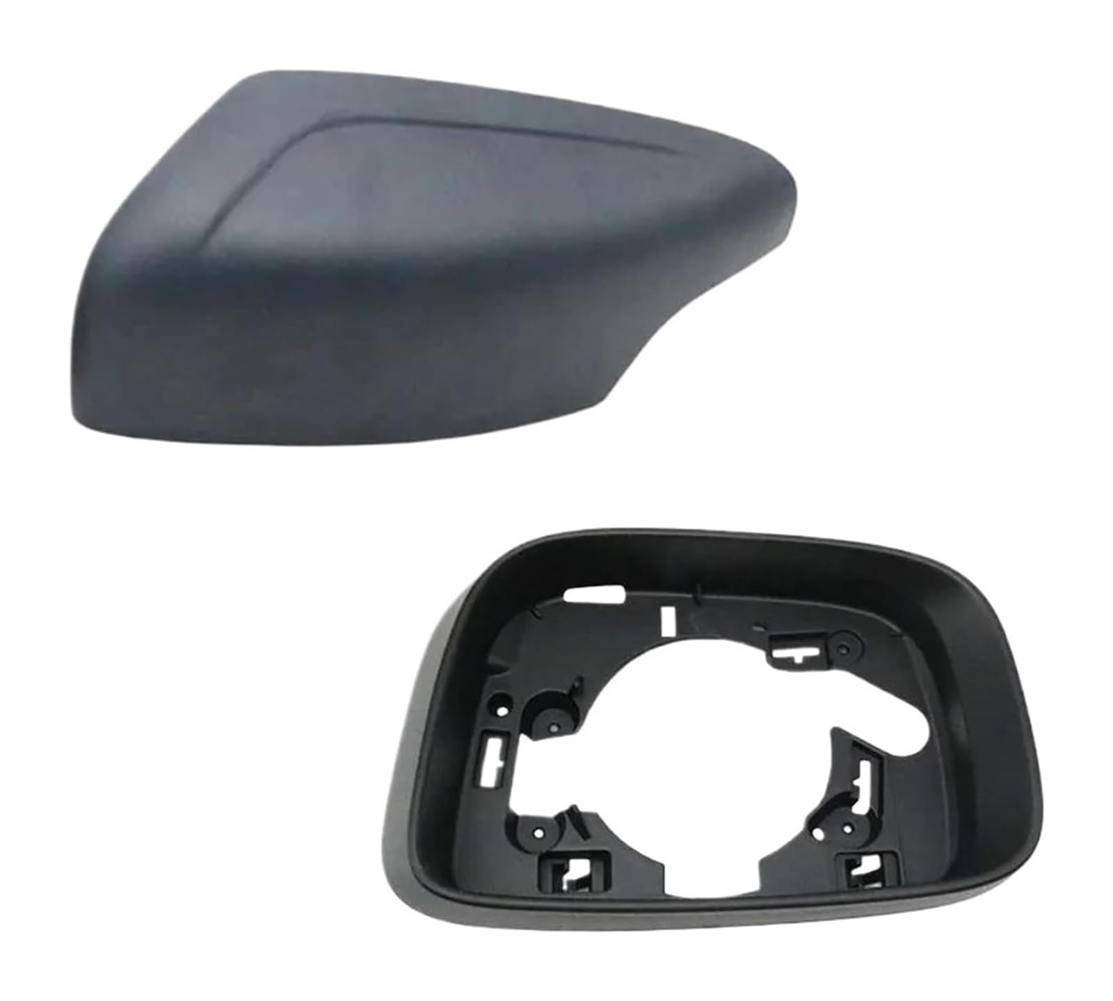 Abdeckungen Seitenspiegel Für Volvo XC60 2009-2013 Rückspiegel Schalen Außen Links Rechts Seite Rückspiegel Flügel Spiegel Abdeckung Kappe Rahmen Trim Set Gehäuse(Unpainted,LH) von ASHILD