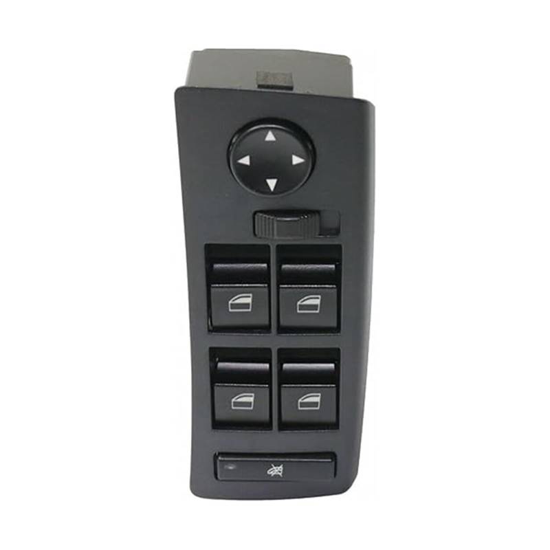 Steuerschalter Schaltfläche Für E53 X5 1999-2006 Auto Power Fenster Control Button Schalter Elektrische Power Fenster Control Schalter Regler Taste Montage(Without Mirror) von ASHILD