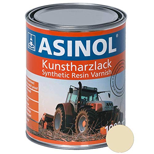 ASINOL Iseki Weißgrau hochglänzend 1 Liter, 1.000ml Kunstharzlack ASINOL Iseki Weißgrau hochglänzend 1 Liter, 1.000ml Kunstharzlack von ASINOL