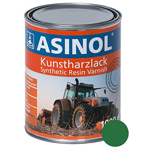 ASINOL Kerner Grün hochglänzend 1 Liter, 1.000ml Kunstharzlack von ASINOL