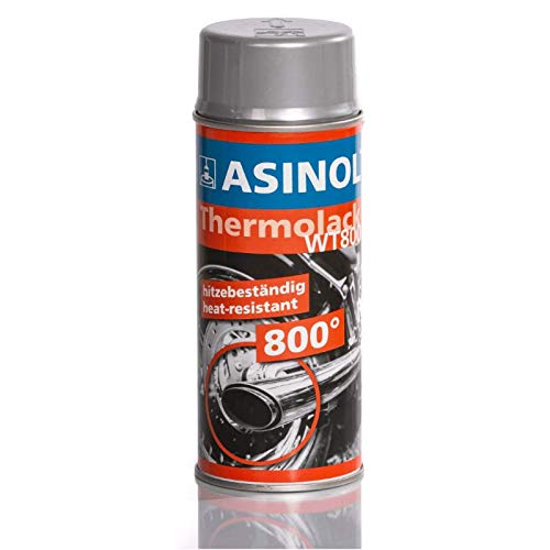 Auspufflack Silber 800° - Matt Spray 400 ml von ASINOL