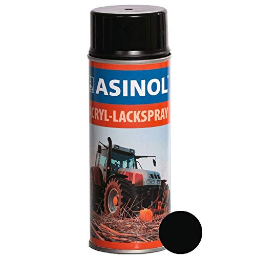 RAL 9005 Tiefschwarz Acryl-Lackspray 400 ml von ASINOL