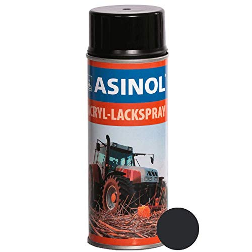 RAL 9011 Graphitschwarz Acryl-Lackspray 400 ml von ASINOL
