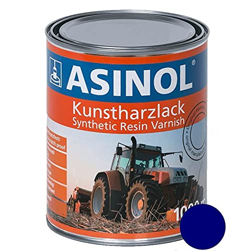 THW Blau RAL 5002 Ultramarinblau Kunstharzlack 1.000 ml ASINOL von ASINOL
