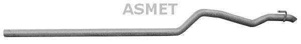 Abgasrohr hinten ASMET 02.067 von ASMET