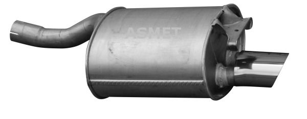 Endschalldämpfer ASMET 01.071 von ASMET