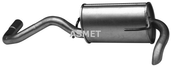 Endschalldämpfer ASMET 03.086 von ASMET