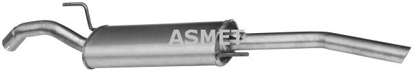 Endschalldämpfer ASMET 04.034 von ASMET