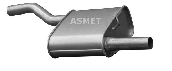 Endschalldämpfer ASMET 07.135 von ASMET
