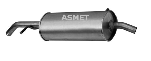Endschalldämpfer ASMET 09.085 von ASMET