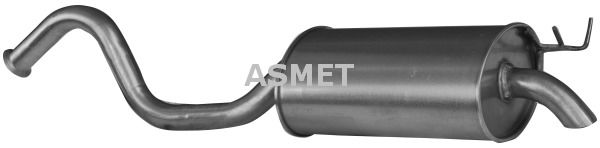 Endschalldämpfer ASMET 10.040 von ASMET