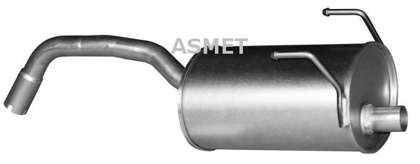 Endschalldämpfer ASMET 16.059 von ASMET