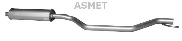 Mittelschalldämpfer ASMET 05.175 von ASMET