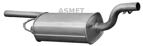 Mittelschalldämpfer ASMET 07.134 von ASMET